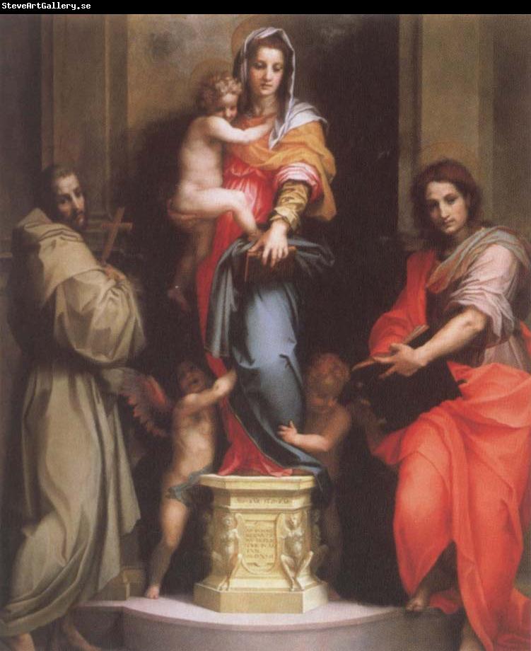 Andrea del Sarto Madonna of the Harpies